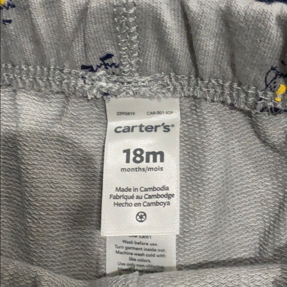 Toddler boys monster sweatshirt and sweatpants - Picture 4 of 5